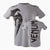 T-shirt en Coton Venum Giant Gris-Noir 