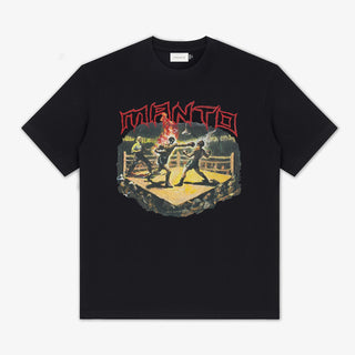 T-shirt Manto Ghost Fighter Noir-Combat Arena