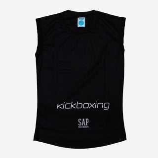 T-shirt Technique sans manches SAP WAKO Combat Competition Noir-Combat Arena