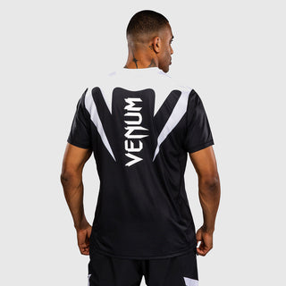 T-shirt Venum Attack 90 Dry Tech Nero-bianco-Combat Arena