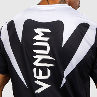T-shirt Venum Attack 90 Dry Tech Nero-bianco-Combat Arena