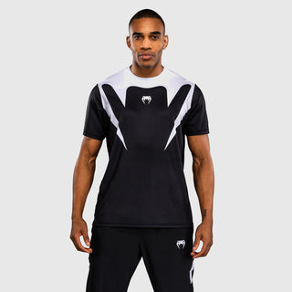 T-shirt Venum Attack 90 Dry Tech Nero-bianco-Combat Arena