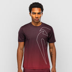 T-shirt Venum Dry Tech Giant Shift Nero-rosso-Combat Arena