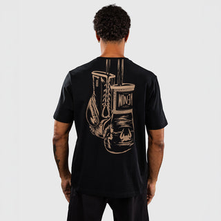 T-shirt Venum Fight Icon Nero-Combat Arena