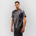 T-shirt Venum Galactic 3.0 Dry Tech Nero-oro-Combat Arena