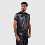 T-shirt Venum Rage & Workout Dry Tech Nero-grigio-Combat Arena