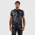 T-shirt Venum Rage & Workout Dry Tech Nero-grigio-Combat Arena