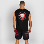 T-shirt smanicata Venum x Mike Tyson Nero-Combat Arena