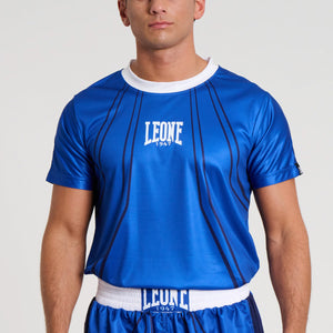 T-shirt tecnica WAKO Leone AB994 Blu-Combat Arena