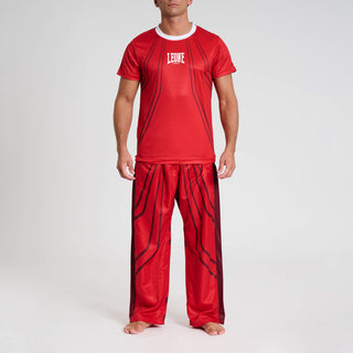 T-shirt tecnica WAKO Leone AB994 Rosso-Combat Arena