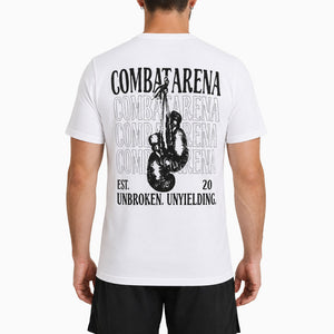 T-shirt Combat Arena Unbroken Wit 