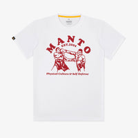 T-shirt Manto Boxeo Blanc 