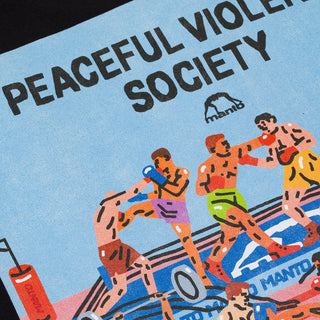 T-shirt Manto Gym 3.0 Zwart 