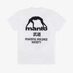 T-shirt Manto Society Wit 