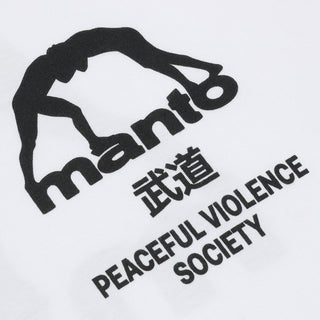 T-shirt Manto Society Wit 