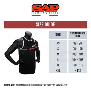 T-shirt Technique SAP WAKO Combat Competition Noir 