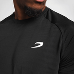 T-shirt techniek Boxraw Valdes Zwart