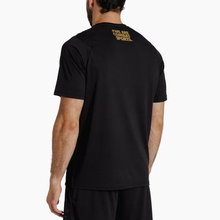 T-shirt technique Leone DNA Logo ABX718 Noir 