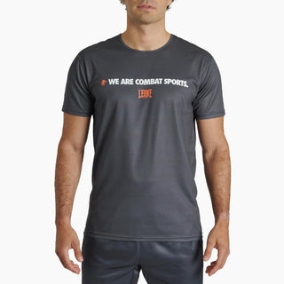 T-shirt technique Leone Logo Wacs ABX126 Gris 
