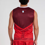T-shirt technique Sans manches WAKO Leone AB995 Rouge 