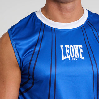 T-shirt technique sans manches WAKO Leone AB995 Bleu 