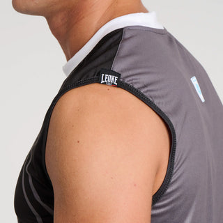 T-shirt technique Sans manches WAKO Leone AB995 Noir 