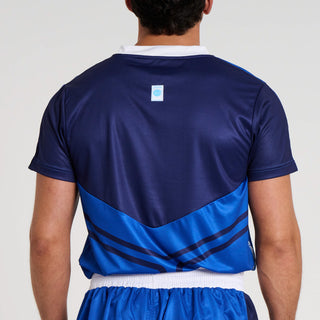 T-shirt technique WAKO Leone AB994 Bleu 