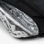 Zaino Manto CIRCLE Convertible XL Nero-Argento riflettente-Combat Arena