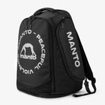 Zaino Manto CIRCLE Convertible XL Nero-Argento riflettente-Combat Arena
