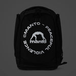 Zaino Manto CIRCLE Convertible XL Nero-Argento riflettente-Combat Arena