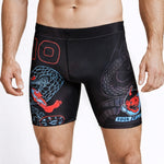 Shorts à compression Half Sumo Black Mamba Neon 