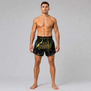 Shorts kick-thai Fairtex BS1947 Black Marble