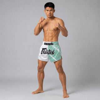 Kick-Thaiboksbroekje Fairtex BS1923 Racer Wit