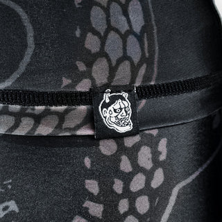 Rashguard Half Sumo Black Mamba Neon manches longues 