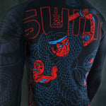 Rashguard Half Sumo Black Mamba Neon manches longues 